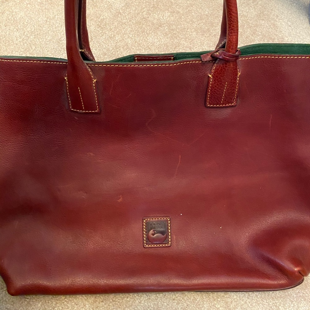 Dooney Leather Satchel/ Tote